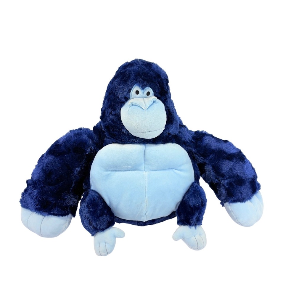 Gigglescape Blue Gorilla Plush Stuffed Animal 12" Beanie Bottom Target